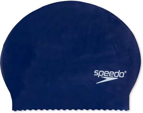 Miniatura 4 de Speedo Gorro de natación unisex de látex negro (Flag Black)