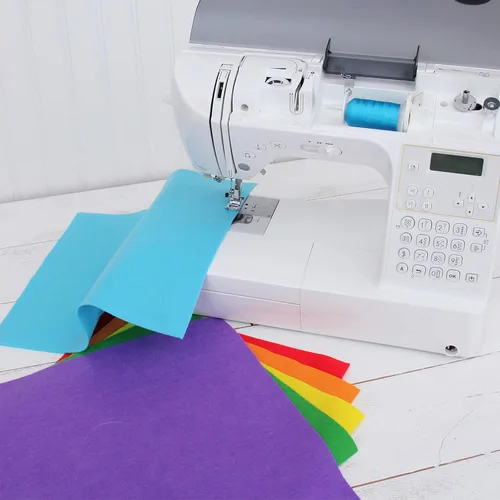 Miniatura 7 de Threadart Fieltro Premium por Yarda - 36" de Ancho - Aguamarina Tacto Suave Similar a Lana Tela de 1.2mm de Grosor para Manualidades DIY