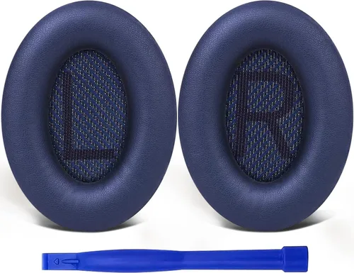 Miniatura 15 de SoloWIT Almohadillas de repuesto para auriculares Bose QuietComfort 35 (QC35) y Quiet Comfort 35 II (QC35 ii), almohadillas con cuero más suave