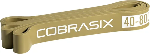 Miniatura 9 de COBRASIX Resistance Bands for Working Out, Light Stretching Bands, Long Loop Exercise Bands for Strength Training, Pull Ups Assistance, Physical