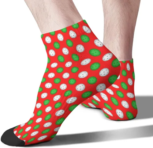 Miniatura 2 de devor Men Ankle Socks No Show Sock Mens Ankle Sock Cute PICKLEBALL Socks