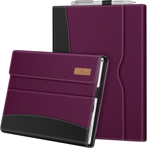 Miniatura 14 de Funda Fintie para Microsoft Surface Pro 7 Plus, Surface Pro 7/6/5/4/3 de 12,3 pulgadas - Cubierta de negocios tipo portafolio con bolsillo, Negro