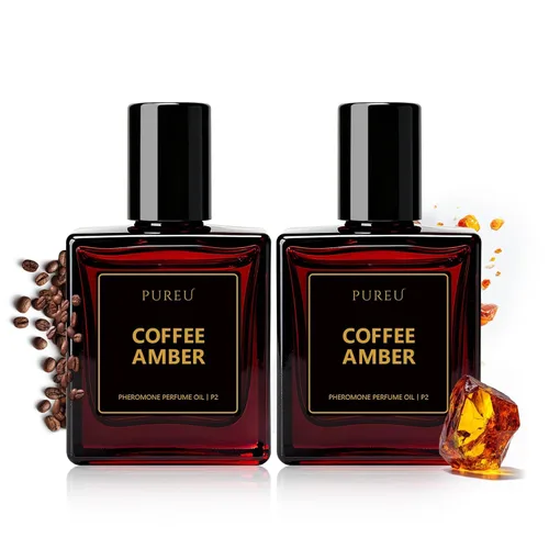 Miniatura 16 de PUREU Perfumes de feromonas para mujer, perfume de vainilla azafrán de larga duración, perfume de feromonas de 0.34 onzas líquidas/0.3 fl oz