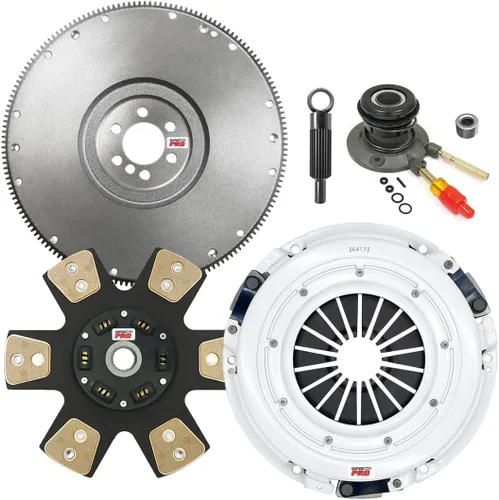 Miniatura 6 de PRO Performance Stage 4 Kit de embrague con cilindro esclavo compatible con Chevrolet Camaro Z28 SS Pontiac Firebird Firehawk Formula Trans Am LS1