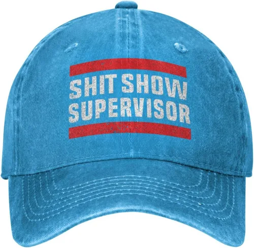 Miniatura 16 de Shit Show Supervisor Hat para mujer, gorra de béisbol vintage