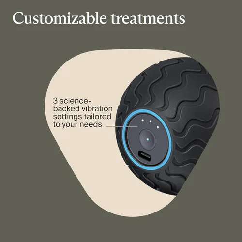Miniatura 5 de Therabody WaveSolo - Dispositivo de masaje portátil con Bluetooth, bola de terapia de vibración ultra portátil con tecnología QuietRoll y 3