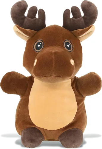 Miniatura 11 de DolliBu Snug-Mooshies - Peluche de oso negro de pie, súper esponjoso y suave, amigo de animales para niñas y niños, peluche mediano abrazable