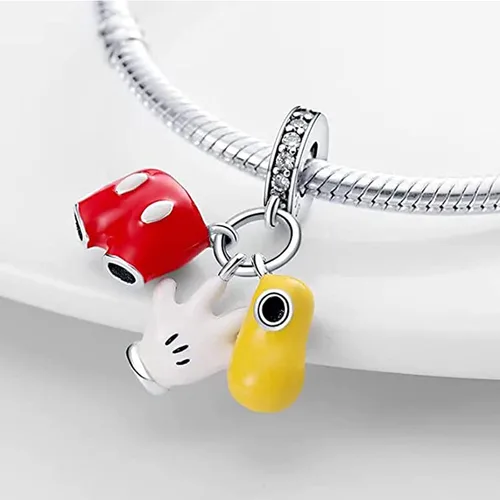 Miniatura 107 de LNQOBU Happy Life - Colgante para pulseras de abalorios, plata de ley 925 para mujer (con un espaciador de cuentas)