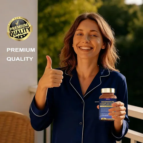 Miniatura 4 de Complejo de magnesio 700 mg 12 en 1 Suplemento de magnesio con glicinato, citrato, malato Sueño, calma, relajación muscular, apoyo para la salud