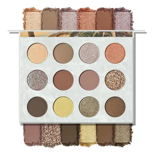 Miniatura 17 de KYDA Paleta de sombra de ojos Netural Nude de 5 colores con pincel, sombra de ojos marrón mate, paleta de ojos mate, regalo de maquillaje de ojos