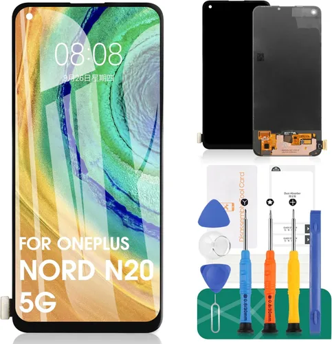 OLED para Oneplus Nord N20 5G Pantalla de repuesto para Oneplus Nord N20 5G Pantalla LCD para Oneplus Nord N20 5G Digitalizador Pantalla táctil LCD