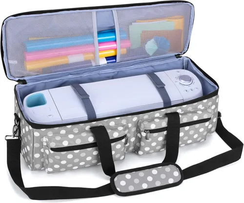 Miniatura 2 de Bolsa de transporte LUXJA compatible con Cricut Explore Air y Maker, bolsa compatible con Cricut Explore Air, Silhouette Cameo 4 y suministros