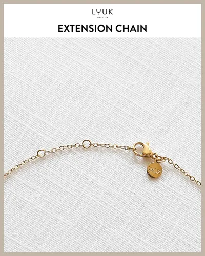 Miniatura 7 de LUUK LIFESTYLE Pulsera de acero inoxidable con colgante y tarjeta de felicidad, filigrana y joyería minimalista para mujer, idea de regalo única