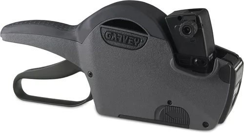 Veltec Etiquetas de precios premium 2212 para Garvey y Contact 22-6 22-7 22-8 Price Gun - 9 rollos, 11,000 etiquetas e tinta gratuita (rojo)