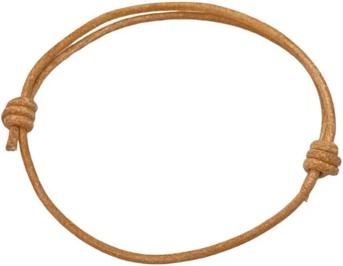 Miniatura 10 de Pulsera de cuero genuino para hombre de 0.059 in – Brazalete ajustable hecho a mano, pulsera de cuero minimalista para hombre, accesorios simples