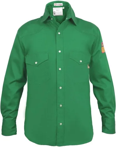 Miniatura 9 de Camisa resistente a llamas FR para soldadura - 100% C - 9 onzas Negro