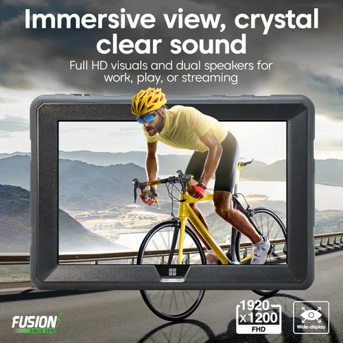 Miniatura 6 de Fusion5 Tablet PC profesional resistente con Windows 11 de 10.1 pulgadas, 12 GB de RAM, SSD de 256 GB, Intel de 13ª generación, tableta Full HD