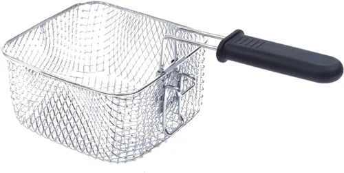 Miniatura 6 de Freidora Profesional para el Hogar con Ventana de Visualización - 2.6Qt de Acero Inoxidable, Potencia de 1000W, Temperatura Ajustable y Cesta