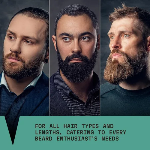 Miniatura 8 de Striking Viking Jabón y acondicionador para barba – 20 onzas líquidas, menta y eucalipto – Limpieza profunda y alivio de picazón Champú