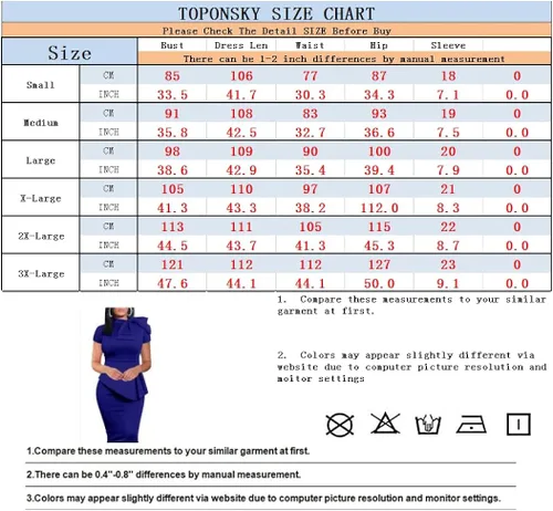 Miniatura 3 de TOPONSKY Vestido formal de cóctel con volantes y lazo péplum para mujer