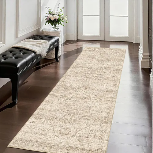 Miniatura 63 de Alfombras para pasillos antideslizantes 2x8, alfombra de pasillo moderna lavable para entrada, alfombra de piso suave resistente a manchas para Gris