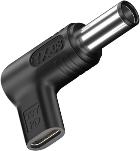 Adaptador USB-C a CC 12V/18.5V/19V/19.5V/20V, macho a hembra, 0.236x0.146 in