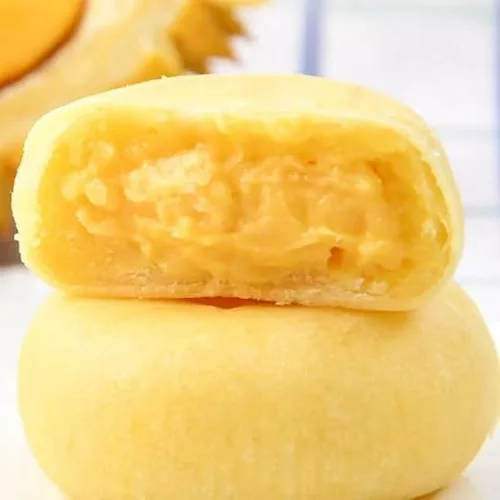 Miniatura 3 de Auténtico pastel de Durian, pastelería, pastel de desayuno saludable, Dim Sum, bocadillos, aperitivos de frutas, postres, deliciosos aperitivos