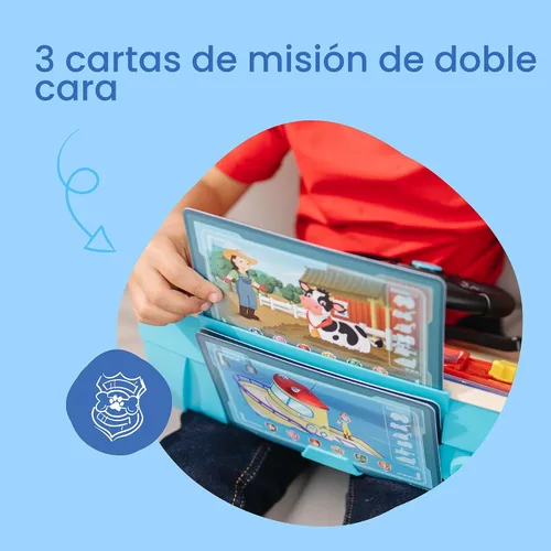 Miniatura 4 de Melissa & Doug PAW Patrol Rescue Mission Tablero de actividades de madera para niños, juguetes sensoriales para niños, juguete de conducción