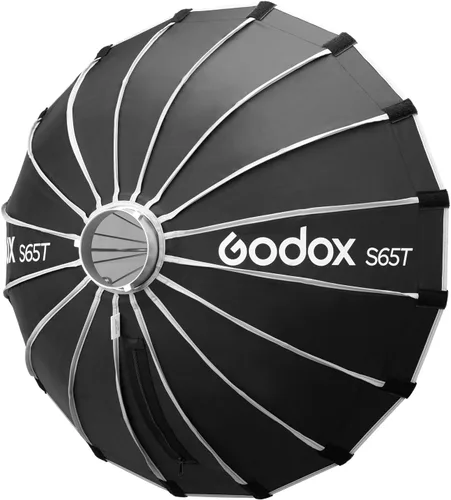 Miniatura 4 de Godox S65T 25.6" Paraguas de liberación rápida Softbox para Godox SL60II SL150III FV150II AD300PRO AD400PRO AD600 SZ300R VL300 UL150II ML60 Otros