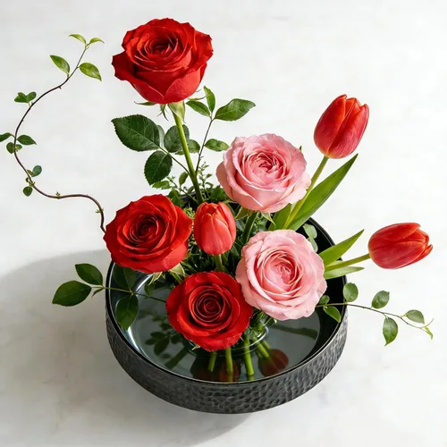Miniatura 5 de Kit de jarrón japonés Ikebana de flores de rana japonesa, suministros para arreglar flores, contenedor de flores con herramienta de enderezamiento