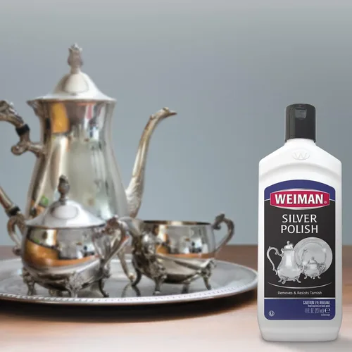 Miniatura 6 de Weiman Silver Cream Cleaner 3 en 1, Tecnología Anti-Deslustre, Limpia, Pule, Abrillanta y Restaura de Forma Segura, Elimina y Previene el Deslustre