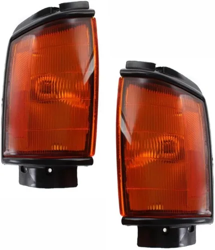 Miniatura 2 de Para Toyota Pickup 2/4WD 1984-1986 Conjunto de luces de estacionamiento/curvas Par de lado del conductor y pasajero estándar TO2520158 TO2521158
