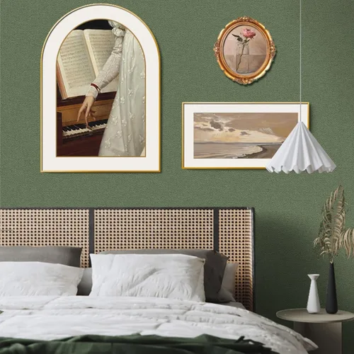 Miniatura 3 de Abyssaly Contact Papewallpaperr - Papel tapiz autoadhesivo impermeable para encimeras, gabinetes de cocina, baño (verde, 17.7 x 118 pulgadas)