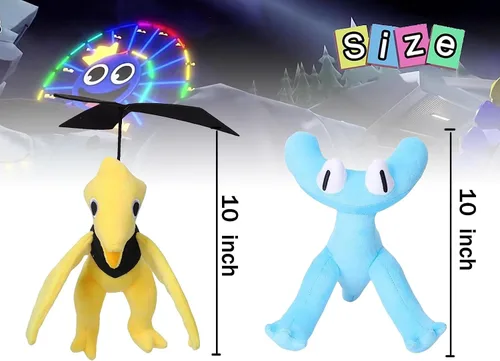 Miniatura 2 de YZONU 9 piezas de juguetes de peluche de Friends, juguetes de terror del juego, juguetes de Halloween, Navidad, cumpleaños, regalos para mejores C-9