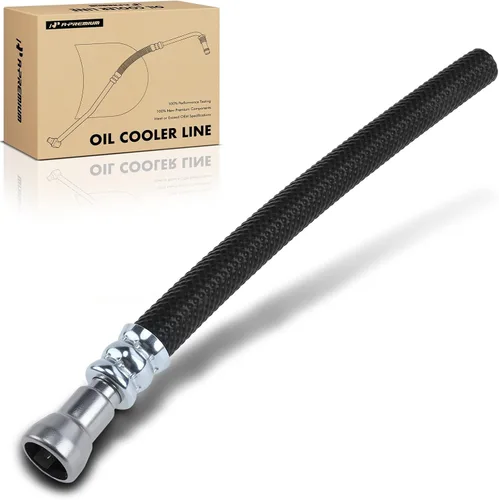 A-Premium Ensamblaje de manguera de línea de enfriador de aceite de transmisión automática inferior compatible con Jeep Cherokee 1997 1998 1999 2000