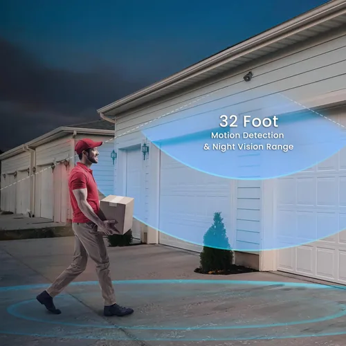 Miniatura 4 de Feit Electric CAM/WM/WiFi 1080p HD Cámara de seguridad para exteriores con Wifi para el hogar inteligente con visión nocturna Negro