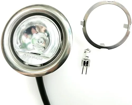 Miniatura 5 de Paquete de 2 bombillas halógenas de 20 W de 12 V CA para 2.362 in/2.35 pulgadas de agujero antiguo campana campana de cocina bombilla de gabinete