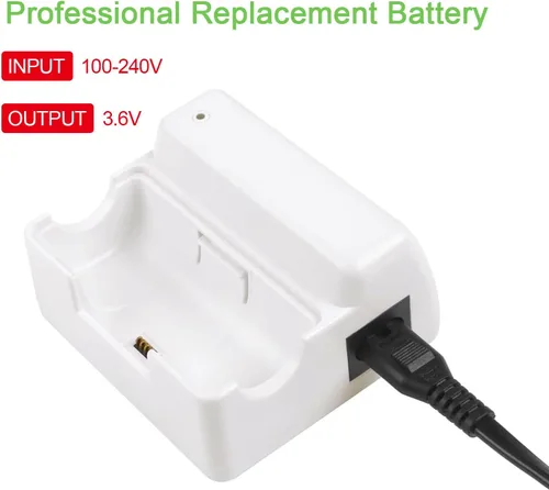 Miniatura 2 de Cargador adaptador de 3.6V para iRobot Braava Jet 240 Floor Mopping Robot Batería (blanco)