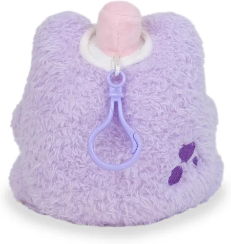 Miniatura 4 de Cuddle Barn PlushGoals - Mini Boba Wawa Clip súper suave y lindo Kawaii rana de peluche de animal de peluche, llavero para bolsa, 4 pulgadas