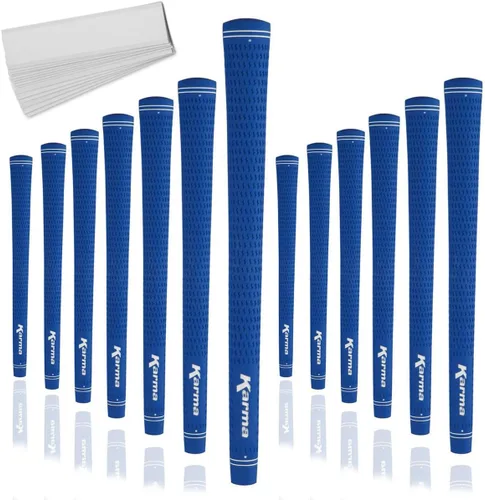 Miniatura 10 de Karma Velour Golf Grips for Men, Women, Juniors Undersize, Standard, Midsize, Oversize, & Jumbo 6 Colors Choose Single, 9, 13 Pack or Golf