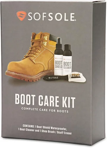 Miniatura 2 de Sof Sole Shoe Care Kit with Cleaner, Shoe Shield Waterproofer and Scrub Brush for Sneakers and Boots