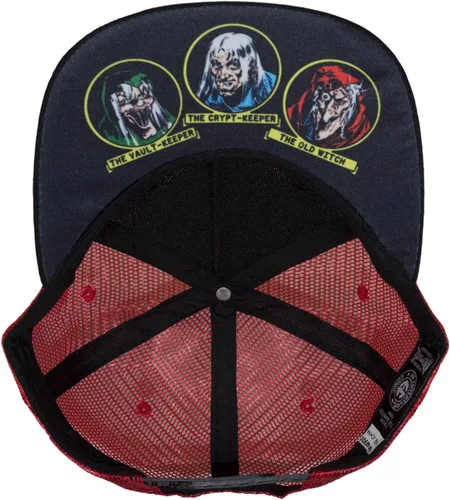 Miniatura 2 de Historias de The Crypt Red Trucker Hat, Negro, Rojo