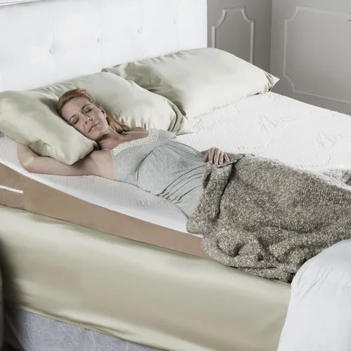 Miniatura 5 de Avana Almohada inclinada de espuma viscoelástica con cubierta de rayón Tencel refrescante, tamaño King