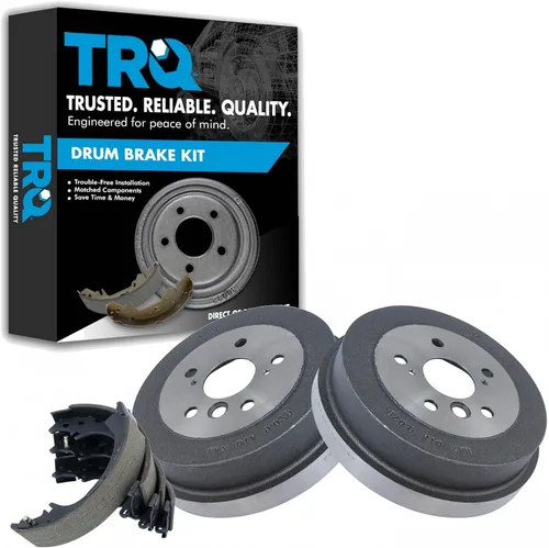 Miniatura 52 de Kit de tambor de freno y zapata ABS trasero TRQ Compatible con Subaru Forester Impreza