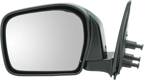 Miniatura 21 de TRQ Espejo plegable con calefacción eléctrica del lado del conductor con indicador de punto ciego pintura a juego negro liso compatible con Kia