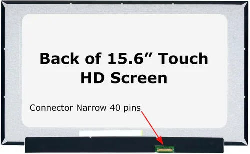 Miniatura 2 de SCREENARAMA Nueva pantalla de repuesto para Lenovo IDEAPAD 3 15IML05, HD 1366x768, OnCell Touch, pantalla LCD LED con herramientas HD táctil