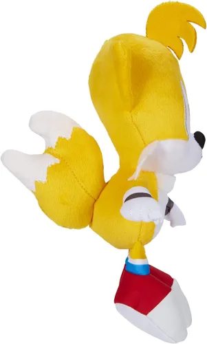 Miniatura 4 de Sonic The Hedgehog - Figura de peluche (7 pulgadas) de Tails Colas