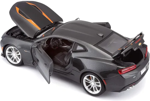 Miniatura 5 de Maisto 1:18 SE 2017 Chevrolet Camaro del 50.º aniversario (Gris metálico)