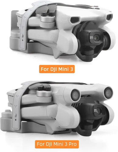 Miniatura 2 de HeiyRC Soporte de hélice Mini 3/Mini 3 Pro, protector de correa de protección estabilizador para DJI Mini 3 Series RC Drone Accesorios (gris)