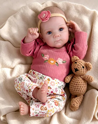 Miniatura 9 de Aori Muñecas realistas de bebé Reborn – Muñeca de bebé realista de 20 pulgadas, muñeca recién nacida de la vida real, viene con caja de regalo